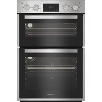 Hotpoint DIH 10D IX Built In Electric Double Oven - Stainless Steel - A/A Rated, Stainless Steel