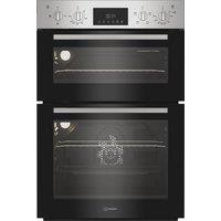 Indesit DII 10D IX Built In Electric Double Oven - Stainless Steel - A/A Rated, Stainless Steel
