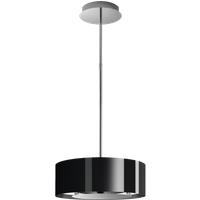 AEG DLE0431B 50cm Island Cooker Hood - Black, Black