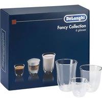 De'Longhi DLKC302 Coffee Glasses, Glass
