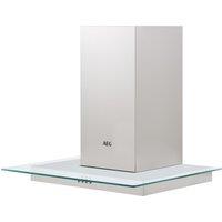 AEG DTB3652M 60cm Chimney Cooker Hood - Stainless Steel / Glass, Stainless Steel
