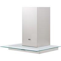 AEG DTB3652M 60 cm Chimney Cooker Hood - Stainless Steel / Glass, Stainless Steel