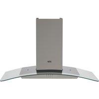 AEG DTB3953M 90cm Chimney Cooker Hood - Stainless Steel, Stainless Steel