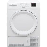 Beko DTLCE70051W 7Kg Condenser Tumble Dryer - White - B Rated, White