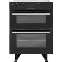 Hotpoint Class 2 DU2540BL Built Under Electric Double Oven With Feet - Black - A/A Rated, Black