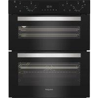 Hotpoint DUH 10D B Built Under Electric Double Oven - Black - A Rated, Black