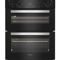 Hotpoint DUH 12G1 B Built Under Electric Double Oven - Black - A Rated, Black