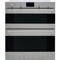 Smeg Classic DUSF6300X Built Under Electric Double Oven - Stainless Steel - A/B Rated, Stainless Steel