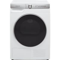 Samsung Series 9 AI Energy OptimalDry DV90T8240SH Wifi Connected 9Kg Heat Pump Tumble Dryer - White - A+++ Rated, White