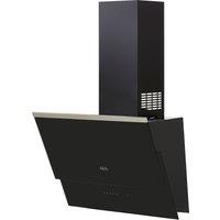 AEG DVB5560B Angled Chimney Cooker Hood - Black, Black