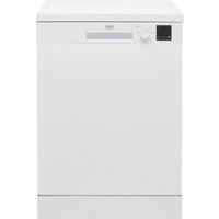 Beko DVN04X20W Standard Dishwasher - White - E Rated, White