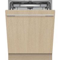 Fisher & Paykel Series 7 DW60U4HI2 Wifi Connected Fully Integrated Full Size Dishwasher - Black Control Panel with Fixed Door Fixing Kit - B Rated, Black
