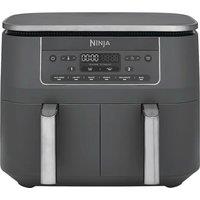 Ninja 6-in-1 Dual Zone DZ300UK Air Fryer - Grey, Grey