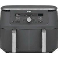 Ninja MAX 6-in-1 Dual Zone DZ400UK Air Fryer - Grey, Grey