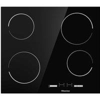 Hisense E6431C 60cm Ceramic Hob - Black, Black