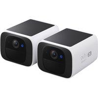 Eufy SoloCam S220 (2-Cam Pack) 2K Smart Home Security Camera - White, White