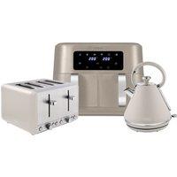 Tower Cavaletto EEJB249 Air Fryer, Kettle & Toaster Bundle - Latte, Cream