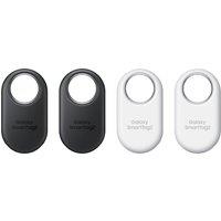 Samsung Galaxy SmartTag2 - 4 Pack Smart Tracker - Black / White, Black