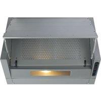 CDA EIN60SI 60cm Integrated Cooker Hood - Silver, Silver