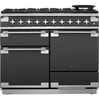 Rangemaster Elise ELS110DFFSL 110cm Dual Fuel Range Cooker - Slate - A/A Rated, Graphite