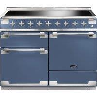 Rangemaster Elise ELS110EISB 110cm Electric Range Cooker with Induction Hob - Stone Blue - A/A Rated, Blue