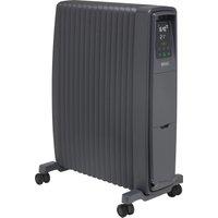 Dimplex EvoRad Eco EVO2BTA Oil Free Radiator 2000W - Anthracite, Grey