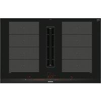 Siemens iQ700 EX875LX67E 81cm Induction Hob - Black, Black