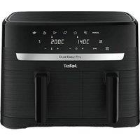 Tefal Easy Fry Dual EY901N40 Air Fryer - Black, Black