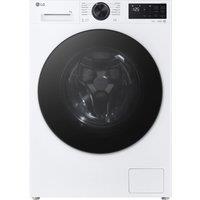 LG Series 3 AI Direct Drive F2X50S9NLB 9kg Washing Machine with 1200 rpm - White - A Rated, White
