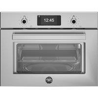 Bertazzoni Professional Series F457PROMWTX 38 Litre 46cm High, Built In Combination Microwave Oven - Stainless Steel, Stainless Steel