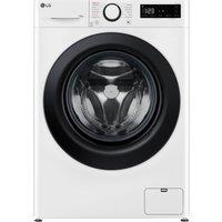 LG F4Y510WBLN1 10kg Washing Machine with 1400 rpm - White - A Rated, White
