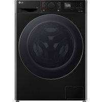 LG Series 4 AI Direct Drive F4Y513NCLN1 13kg Washing Machine with 1400 rpm - Onyx Black - A Rated, Black