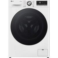 LG Series 4 Pro AI Direct Drive F4Y711WBTN1 11kg Washing Machine with 1400 rpm - White - A Rated, White