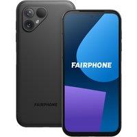 Fairphone 5 5G 128GB Smartphone in Matte Black, Black