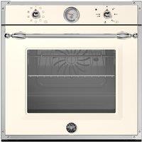 Bertazzoni Heritage Series F609HEREKTAX Built In Electric Single Oven - Ivory / Chrome - A Rated, Cream