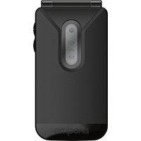 Emporia emporiaTALKglam Flip Phone in Black, Black
