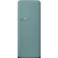 Smeg 50's Style FAB28REGM6 153cm Small Fridge with Ice Box - Fixed Door Hinge Kit - Emerald Green - C Rated, Green