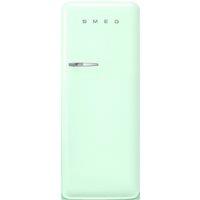 Smeg Right Hand Hinge FAB28RPG5UK 153cm High Small Fridge with Ice Box - Pastel Green - D Rated, Green
