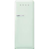 Smeg 50s Style Retro Right Hand Hinge FAB28RPG6 153cm Small Fridge with Ice Box - Pastel Green - C Rated, Green