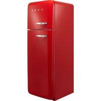Smeg Left Hand Hinge FAB30LRD5UK 172cm High 80/20 Fridge Freezer - Red - D Rated, Red