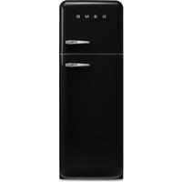 Smeg 50s Style Retro Right Hand Hinge FAB30RBL6UK 172cm 80/20 Fridge Freezer - Black - C Rated, Black