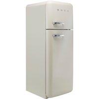 Smeg Right Hand Hinge FAB30RCR5UK 172cm High 80/20 Fridge Freezer - Cream - D Rated, Cream