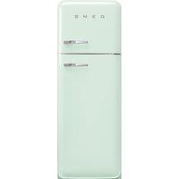 Smeg 50s Style Retro Right Hand Hinge FAB30RPG6UK 172cm 80/20 Fridge Freezer - Pastel Green - C Rated, Green