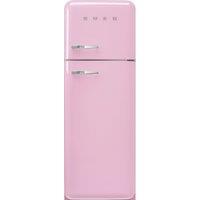 Smeg 50s Style Retro Right Hand Hinge FAB30RPK6UK 172cm 80/20 Fridge Freezer - Pink - C Rated, Pink
