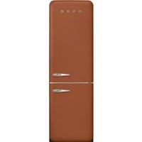 Smeg 50's Style FAB32RACM6 197cm 70/30 Frost Free Fridge Freezer - Amber Clay - C Rated, Amber Clay