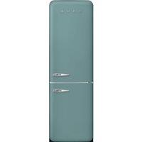 Smeg 50's Style FAB32REGM6 197cm 70/30 Frost Free Fridge Freezer - Emerald Green - C Rated, Green