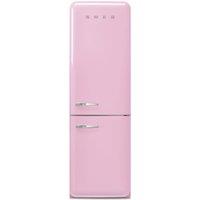 Smeg 50's Style FAB32RPK6UK 197cm 60/40 Frost Free Fridge Freezer - Pink - C Rated, Pink