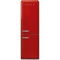 Smeg 50's Style FAB32RRD6UK 197cm 60/40 Frost Free Fridge Freezer - Red - C Rated, Red