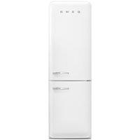 Smeg 50's Style FAB32RWH6UK 197cm 60/40 Frost Free Fridge Freezer - White - C Rated, White