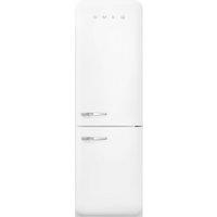 Smeg 50's Style FAB32RWHM6 197cm 70/30 Frost Free Fridge Freezer - Matte White - C Rated, White